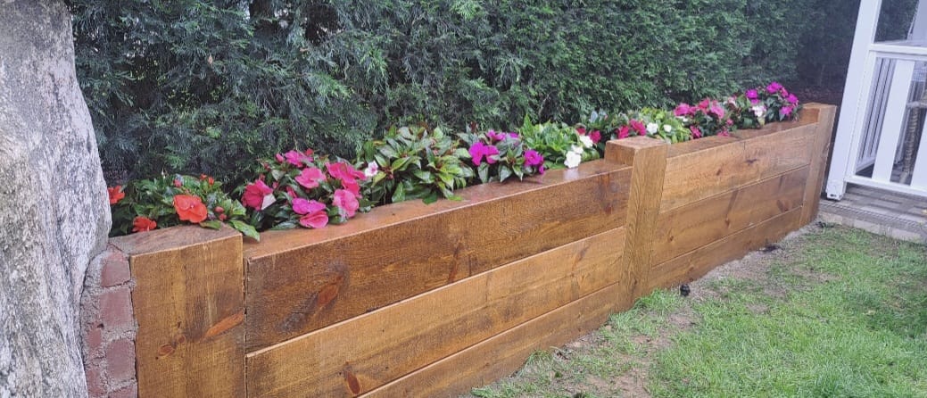 Ahşap travers uygulammaız